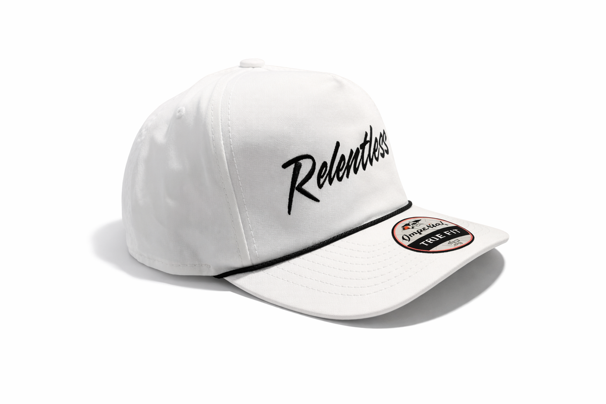 Relentless Rope Hat - White