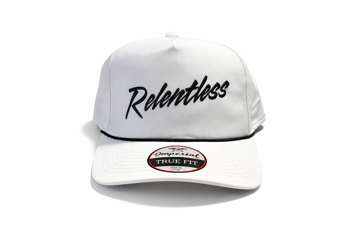 Relentless Rope Hat - White